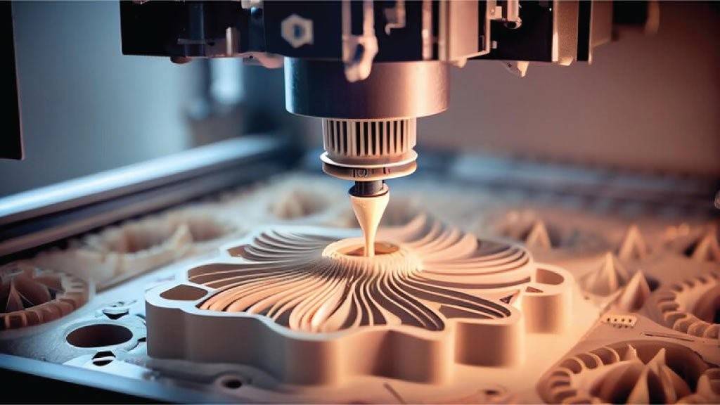 Sản xuất bồi đắp (AM) còn được gọi là in 3D là một quy trình sản xuất xây dựng các vật thể từng lớp một bằng cách sử dụng các mô hình 3D kỹ thuật số làm bản thiết kế. Thay vì sản xuất trừ, sản xuất bồi đắp bổ sung vật liệu để xây dựng sản phẩm cuối cùng. Sản xuất bồi đắp (AM) còn được gọi là in 3D là một quy trình sản xuất xây dựng các vật thể từng lớp một bằng cách sử dụng các mô hình 3D kỹ thuật số làm bản thiết kế. Thay vì sản xuất trừ, sản xuất bồi đắp bổ sung vật liệu để xây dựng sản phẩm cuối cùng.